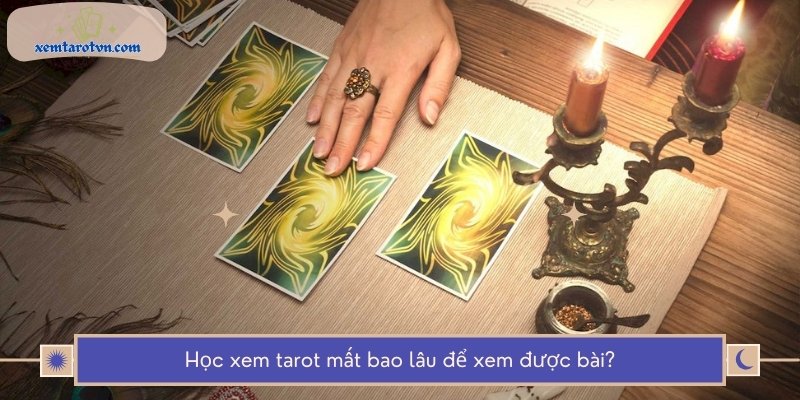 Học xem tarot mất bao lâu để xem được bài?