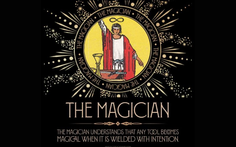 The Magician đại diện cho tính logic, cảm xúc và trí tuệ